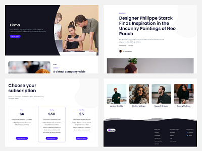 Firma / Ghost Theme blog blogging ghost ghost theme template theme ui ux website website design