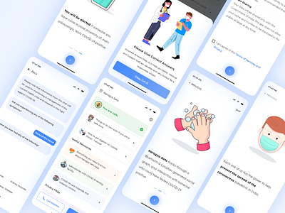 Aarogya Setu App Redesigned aarogya setu aarogya setu app design aarogya setu design aarogya setu redesign aarogya setu redesigned aarogya setu ui aarogya setu ux adobe xd gif ui ux uidesign uiux uiux design uiuxdesign uxdesign