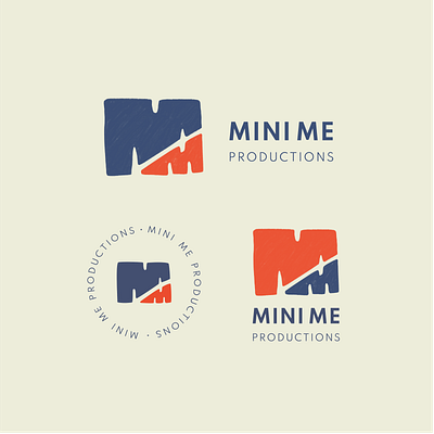 Mini Me Productions Brand Identity 2d animation branding design graphic design illustration illustrator logo procreate typography vector visual identity