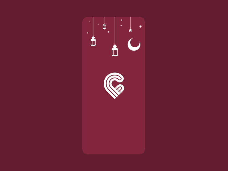 Carriage Ramadan Splashscreen animation app app design branding concept foodapp illustration lottie animation lottiefiles microanimation microinteraction motion art motion design productanimation ramadan splash screen splashscreen ui