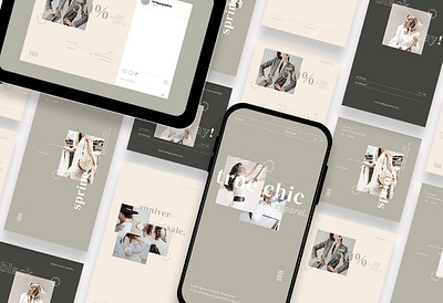 Fashion Sale Instagram Template advertising branding color design fashion instagram instagram banner instagram post instagram post template instagram posts instagram stories instagram story template instagram template instagram templates social media social media template stories story template templates