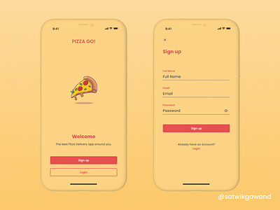 043 - Signup Page app app design app ui concept concept design design figma mobile ui uidesign