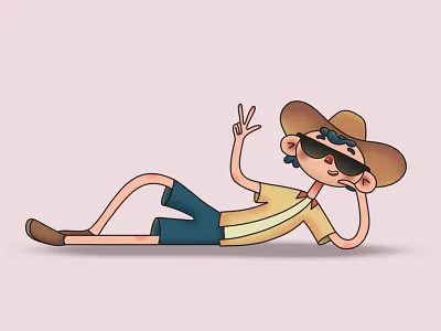 chilling art art entertainment artist artwork character drawing illustration illustration art sketch vector