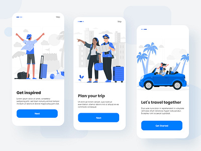 Travel app onboarding app app ui app ux design minimal modern onboarding screen onboarding ui simplicity travel travel agency travel app travel app ui trend trending design trending ui trendy ui ux ux design