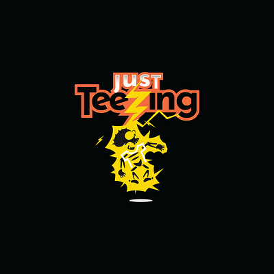 Just Teezing Logo branding illustration logo logodesign mascot mascot design mascotlogo minimalist logo