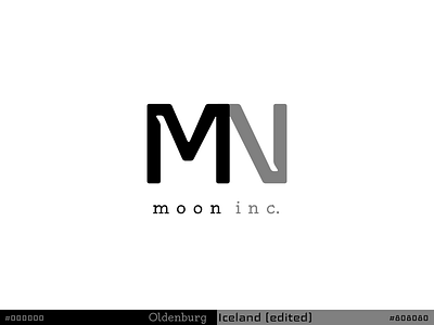 MN Monogram branding vector