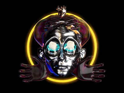 DREAMS ABOUT TEETH 3d arnoldrender c4d cg cgart illustration psychedelic