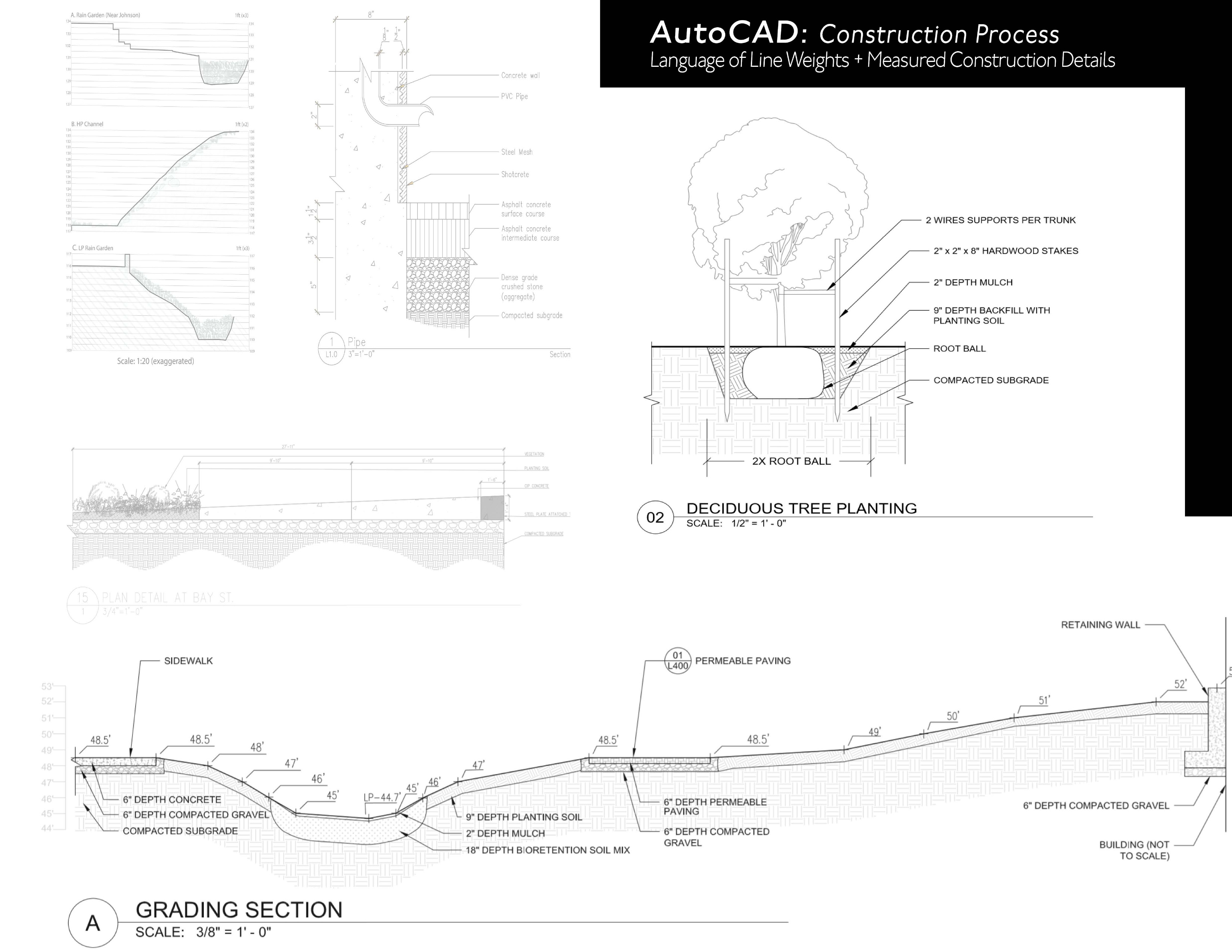 AutoCAD Site Details Combined | Adeline Swires adeline b swires adeline b. swires adeline brone swires adeline bronė swires adeline swires adelineswires autocad autodesk blueprint cad computer aided design construction data visual data visualization data visualize diagram materials spatial urban design
