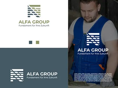 ALFA GROUP Company logo abstract logo branding business logo design graphic design illustration lettermark logo logo design logo designer logotype modern logo monogram logo motion graphics simple logo vector logo
