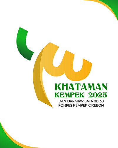 Khataman Kempek 2025 Logo Design anniversary logo brand designer logo contest logo design logo designer