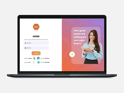 Log in Page