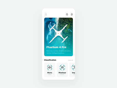 Drone Mall Mobile App Concept animation app dailyui design dribbble icon interface mobile app ui ux