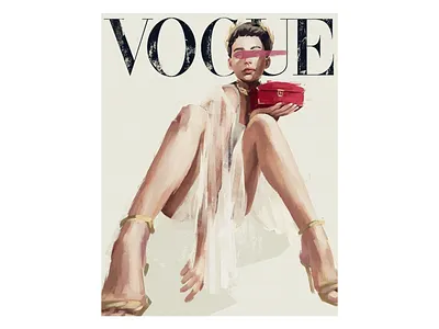 Vogue artist character design colors cover illustration fashion fashion illustration illustration illustration art illustrator irina nikolaeva magazines art vintage vogue vogue cover woman illustration