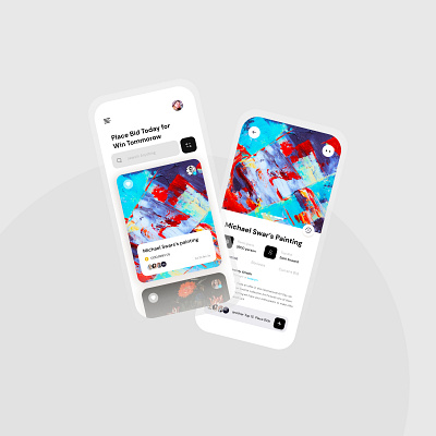 Art Apps ( Mobile and IOS Design Concept) art art apps artwork design mobile app mobile app design mobile design mobile ui