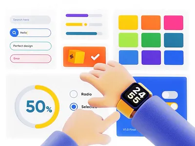 3D Animation - Workflow 3d 3d animation 3d art 3d artist 3d character 3d design 3d hand 3d ilustration 3d modeling animation colors explainer explainer video motion motion design workflow