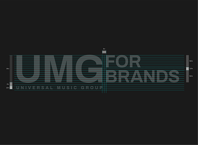 Universal Music Group for Brands Logotype grid brand branding graphic graphicdesign grid grid design grid logo logo logo design logo grid logo grids logodesign logotype logotype design logotype designer logotypedesign logotypes music universal universal studios