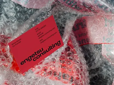 Engetsu Consulting brand branding brandmark business card businesscard cyber security design identity japan japanese logo logomark logotype mark minimal minimalism samurai security sign symbol