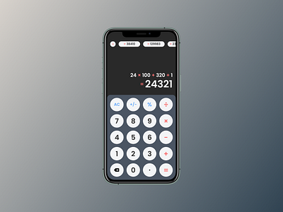 Daily UI 004 - Calculator daily 004 daily ui dailyui dailyuichallenge design mobile ui