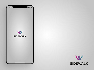 Sidewalk3 app branding design illustrator logo ui ux vector web