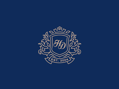 Logo for House of Donaldson d design emblem h logo logotype monogram