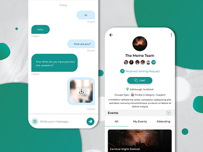 UI/UX Design for Dating Mobile App app design app uiux chat dating app dating app design dating app uiux dating mobile app design datingapp networking uiuxdesign