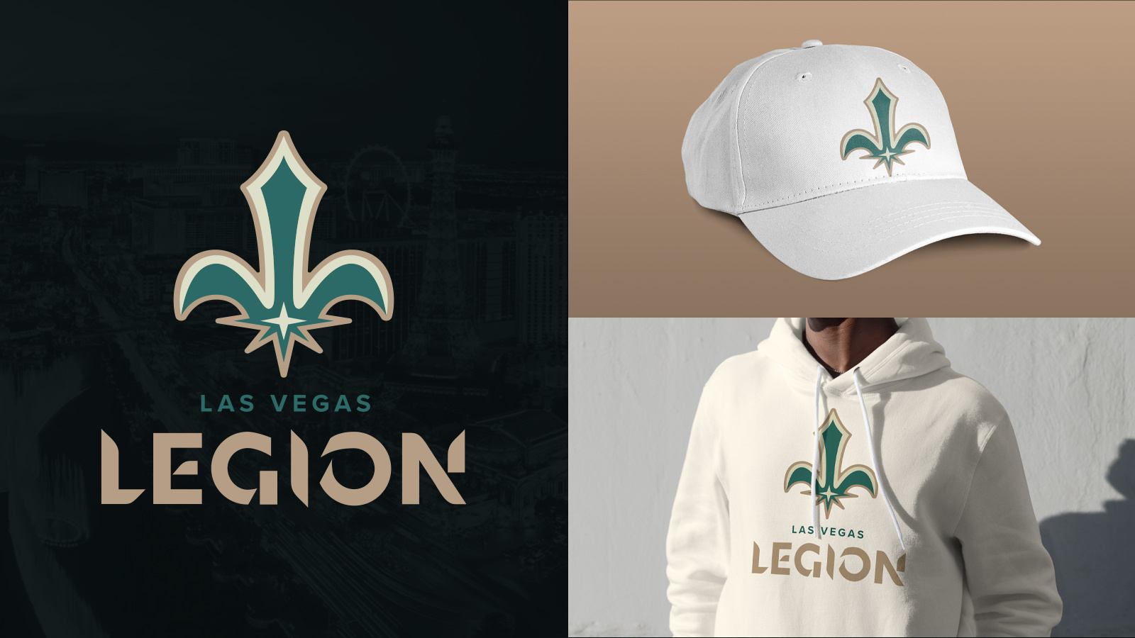 Las Vegas Legion - CDL Team Concept Logo branding call of duty cdl design esports fleur gaming graphic design las vegas legion logo optic paris saints sports star texas vegas