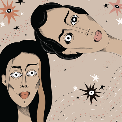 Space dudes illustration illustration art illustrator vector