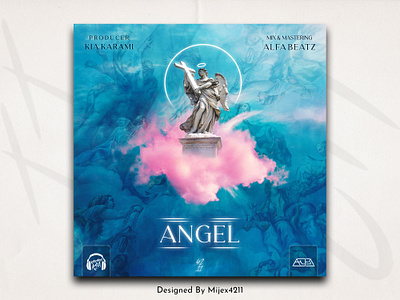 Angel cover design photoshop