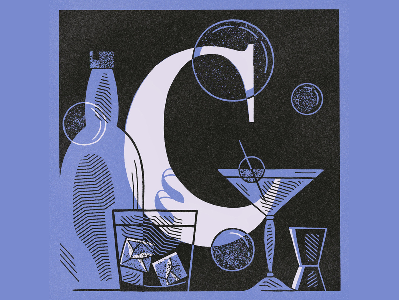 Example of C is for Cocktails