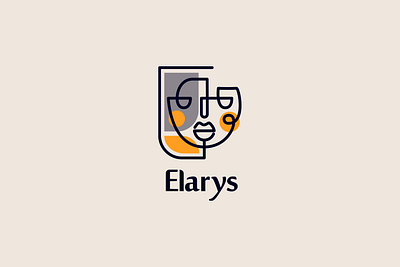 Elarys Decorative Frames Logo brand identity branding design logo logo design logodesign minimal