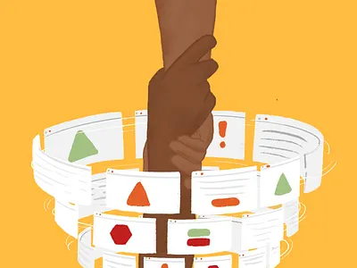 To Build Gentler Technology, Practice Trauma-Informed Design accessibility article cityblock health illustration medium samhsa trauma ux