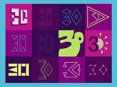 Thirty Shmirty adobe illustrator design graphic design logo logo design typography vector