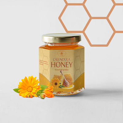Honey Packaging design food homemade honey packaging packaging design