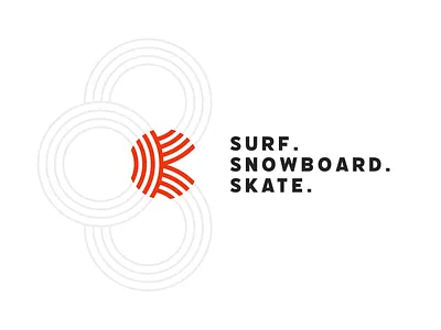 The Kanu Rings brand brand design brand identity branding design layout logo logo brand mark logo branding minimalism skate skateboarding snowboard surf typography