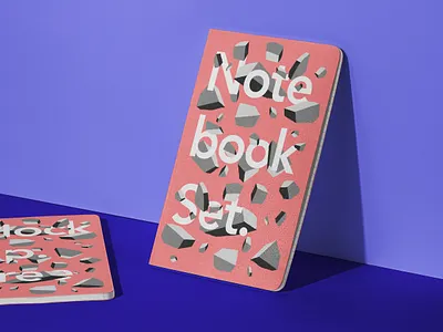 Free Notebook Psd Set Mockup Scene notebook design notebook mockup