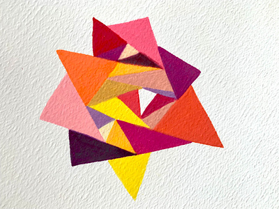 Prismatic Abstraction abstract art abstract design abstractionism doodling drawing prism prismacolor prismacolor pencil prismatic sketching sunset warm palette