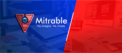 Mitrable Web Design Agency branding logo vector