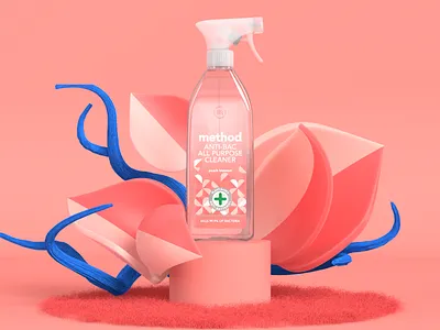 RHUBARB 3d advertising design arnoldrender c4d cg cgart cleaning illustration