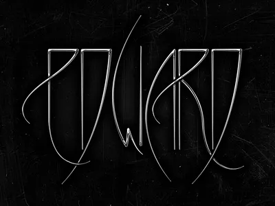Edward Scissorhands design edward edward scissorhands ilustration typeface typography