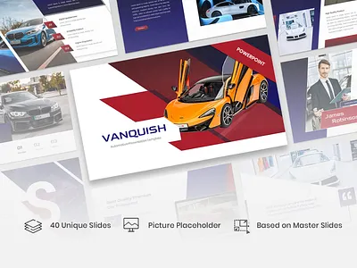 Vanquish – Automotive PowerPoint Template automotive business company company profile creative creative agency custom production design graphic design illustration infographic multipurpose portfolio powerpoint powerpoint template presentation swot vanquish