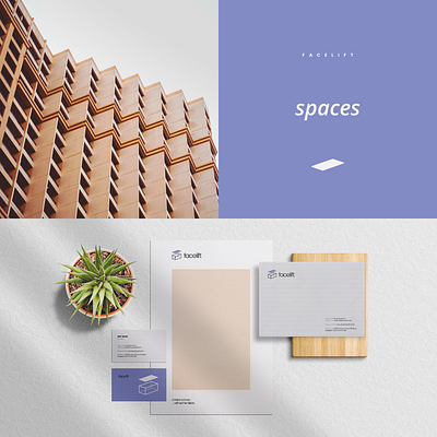 Studio Facelift brand identity branding business card design graphic design letterhead logo logo design logo lockup mockup stationery stationery design