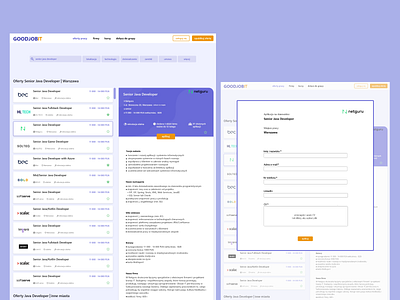 job board blue chart dashboard graph it jobs job job application job board jobs orange work