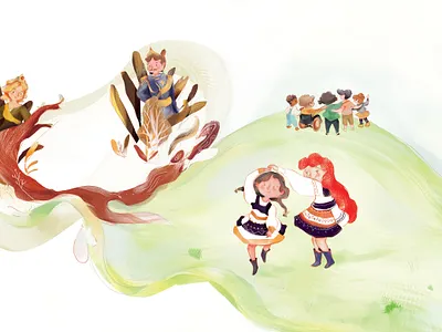 Children's Book Illustration children children book illustration childrens illustration creative cute art illustration whimsical