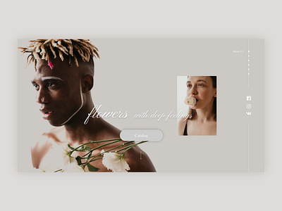 Photos & flowers Landing page | Лендинг Цветы & фото figma flowers gifts landing page photoshoot wedding лендинг подарки фото фотосессии цветы