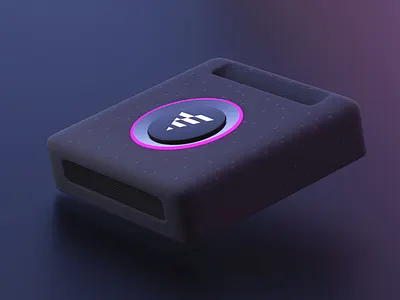 Concept Design for Air Sensor 3d 3d model 3d modeling 3d render blender3d