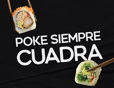 Branding copy - Poke 212 branding copy poke sushi