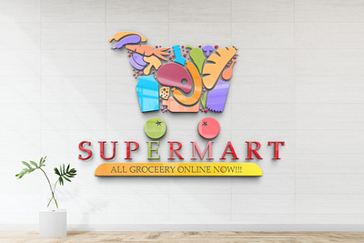 Classy business class grocery mart logo animation brand design branding design graphic design illustration logo logodesign logos minimal typography vector