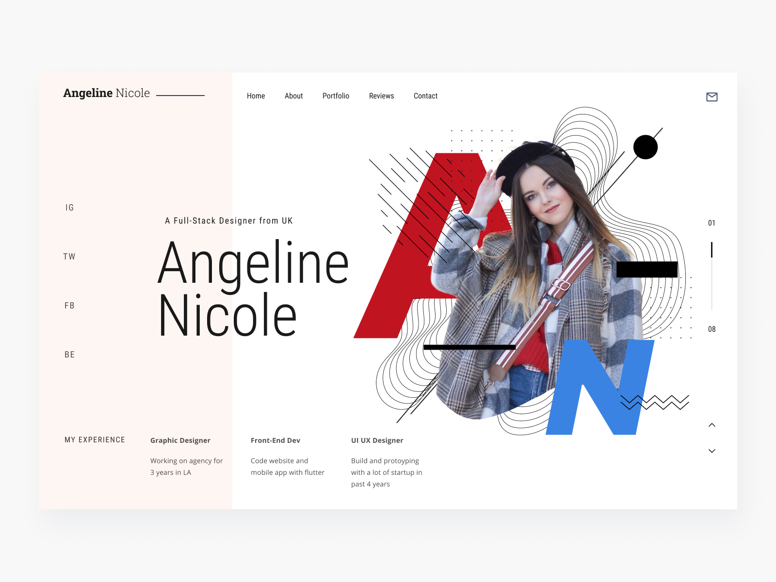 Example of Website In A Week — Design Only