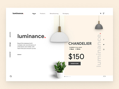 Luminance brand brand design brand identity branding design graphic design graphicdesign graphicwebdesign lamp lamppost lamps lampwebdesign lampwebtemplate landing page landing page design minimalwebdesign modern design uiux design uiux designer unique design web design