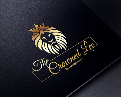 The Crowned Leo branding design illustration logo vector